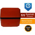 Liberti 11 Aşamalı Metal Tanklı Vontron Membranlı Kapalı Kasa Su Arıtma Cihazı Kurulumu Ücretisiz Alkalin Filitre Ile Temiz Bir Su Için