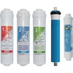 Liberty Binbir Çeşit Inline Ihlas Aura Cebilon Plus Uyumlu 5'li Filtre Takımı Beyaz Plastik BPA Free Uzun Ömürlü