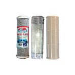 Liberty Daire Girişi Su Arıtma Filtre 3 Lü Set,10'',Yıkanabilir,Silifos