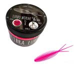 Libra Lures Turbo Worm 56mm Garlic Silikon Yem 8 Adet 019 Hot Pin