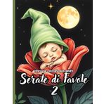Libro da colorare per adulti SERATE DI FAVOLE - 2: Immagini da colorare incredibilmente belle con sfondo nero di fate del bosco, case fantastiche, ... mezzanotte per alleviare e superare lo stress
