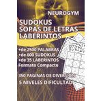 LIBRO PASATIEMPOS SUDOKUS SOPA DE LETRAS LABERINTOS PARA MAYORES JOVENES Y ABUELOS: HORAS DE DISTRACCIÓN CON GRAN CANTIDAD DE RETOS EN VARIOS NIVELES