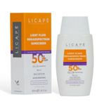 Licape 50 ml Yüksek Koruma Suya Dayanıklı Tüm Cilt Tiplerine Uygun 50 Faktör Likit Güneş Kremi