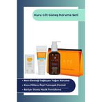 Licape Kuru Cilt Güneş Koruma Seti | Stick + Kuru Ciltler için Güneş Kremi | Temizleme Yağı 200 ml
