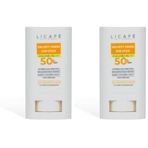 Licape SPF 50+ Güneş Kremi Stick – Yüksek Koruma & Suya Dayanıklı – Tüm Yaş Gruplarına Uygun, Hassas Cilt Dostu, Kolay Uygulama – 18 ml (2 paketi)