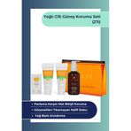 Licape Yağlı Cilt Güneş Koruma Seti | Stick + Yağlı Ciltler Güneş Kremi (2 Adet) + Temizleme Yağı (200ml)