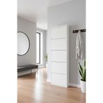 LICCIA Metal Ayakkabılık 5'Li Kilitli Model Beyaz, LC08-MSRL50-5