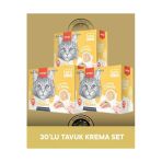 Lickable Cream Tavuklu Kedi Ödül Maması 30x16 gr