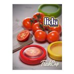 Lida Houseware 1 Adet Freshcap - Meyve, Sebze, Soğan, Limon Ve Domates Saklama Kabı Esnek Ve Yeniden Kullanılabilir