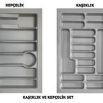 LİDER 85*49 Çekmece İçi Kepçelik ve 85*49 Kaşıklık İkili Set