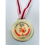 Lider Baskı 1 Adet Mili Eğitim Bakanlığı Artık Ben Okuyorum Yazıyorum Dijital Baskılı Madalya - 5,5 x 5,5 cm - Altın