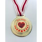 Lider Baskı 1 Adet Yılın Annesi Madalyası - Dijital Baskılı Madalya - 5,5 x 5,5 cm - Altın