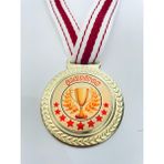 Lider Baskı 10 Adet Şampiyon Madalyası - Dijital Baskılı Madalya - 5,5 x 5,5 cm - Altın