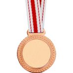 Lider Baskı Bronz Boş Madalya 10 Adet Kancalı Model Baskısız Hediye Seçeneği