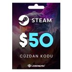LİDER EPİN Steam 50 USD Cüzdan Kodu