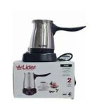 Lider Foam Çelik Kahve Makinesi Cezve