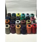 Lider İplik Dikiş Iplik 24'lı Set Dikiş Ipliği 120 No 5000M Polyester