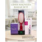 Lider Magnesia Bahar Kampanyası 3 Lü Set 1 Ad Fe FECH125 Saç Fırçası 1AD Zenix Whıtenıng Cream 1 Ad For Women 100 ml Edc Gizem Series