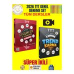 Liderler 2026 Tüm Dersler Tyt 8 Genel Deneme +Trend Karma Tyt 4 Genel Deneme Sınavı Set