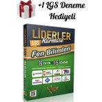 Liderler Karması 2026 8. Sınıf Lgs Fen Bilimleri 8 Yayın 16 Deneme + 1 Lgs Deneme Hediyeli