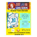 Liderler Karması 8. Sınıf Lgs 10 Deneme+Bilfen 8.Sınıf Probil 5 Tüm Ders Tam Genel Deneme