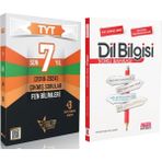 Liderler Karması TYT Fen Bilimler Çıkmış Sorular Son 7 Yıl ve AKM Dil Bilgisi Soru Bankası Seti 2 Kitap