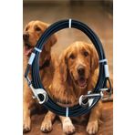 LİDERSAN ÇELİK 6 Mm 4 Metre Köpek Bahçe Bağlama Halatı Siyah Çelik