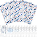 Lidisanita Uzun Süreli Gıda Depolama için 400CC Oksijen Emiciler, 100 Adet (10'lu 10 Paket) - Mylar Torbalar, Hava Geçirmez Kaplar, Dondurarak Kurutucu ve Kurutucu için Gıda Sınıfı