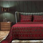 Lidoma Home Harrıson Sonıl Cıft Kısılık Pıke Takımı - Kırmızı