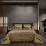 Lidoma Home Harrıson Sonıl Cıft Kısılık Pıke Takımı - Sarı