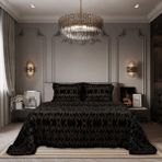 Lidoma Home Harrıson Sonıl Cıft Kısılık Pıke Takımı - Siyah