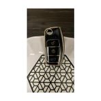 Lidyada Maison Autohan Keys Focus, Fiesta, Mondeo, C-Max, Courier Araç Kumanda Kılıfı, 3 Tuşlu, Siyah-Altın - 0-Koyu Mavi - Option-1