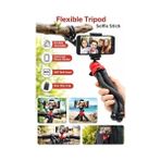Lidyada Maison Esnek Youtuber Yayıncılar ve Sosya Medya Için Ideal 30CM Ahtapot 360 Derece Taşınabilir Ayakları Bükülebilir Selfie Telefon Tutuculu 3 Ayaklı Kampda Tatilde Gezilerde Çok Hafif 320GR - 000-Siyah - Option-1