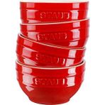 Lidyada Maison Kase 14 cm Set, 4'lü, Yuvarlak, Ceramic By - Option-1 - Ahşap