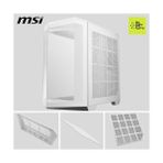 Lidyada Maison Msı Mag Pano 100R Pz Whıte Temperli Cam 3X120MM 1X120MM Argb Fan Atx Beyaz Panoramik Gaming Bilgisayar Kasası - 1 GB - Acı Kahverengi - Option-1