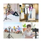 Lidyada Maison NP588 170 cm Işık Tripodu ve Monopod Özellikli Kullanımı Kolay ve Pratik Iç ve Dış Mekan Fotoğraf ve Video Çekimleri Için (NP588 170 cm Işık Tripodu) - Option-1