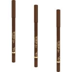 Lidyada Maison Tattoo Gel Eyepencil - 115 Rustic Brown - Uzun Süre Kalıcı Gel Göz Kalemi (3 Paketi) - Option-1