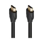Lidyada Maison Uçlu HDMI Kablo, Siyah, 1.5 Metre, 4K Ultra Hd ve 1080P Full Hd Destekli, Tv, Projektör ve Oyun Konsolu ile Uyumlu - Option-1 - Ahşap