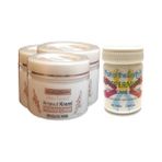 Lidyada Three Brand 100 ml Arnavut Aklık Kremi 3 Adet + Foot Care Cream Cooling Peppermint 50ML Ayak Bakım Kremi Nane Ferahlığı ve Kokusu 1 Adet - 1Paket