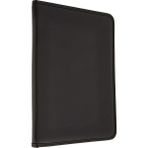 Lidyahan Store 414-1 Sekreter Notluğu A4 Sekreterlik Dosyası Fermuarlı Deri Kapaklı Sekreter Tablası, Siyah