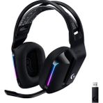 Lidyahan Store G G733 Lıghtspeed Kablosuz Kulak Üstü Oyuncu Kulaklığı, Lıghtsync Rgb, Blue Voice Mikrofon, Askılı Kafa Bandı, Pro-G Ses Sürücüleri, 29 Saat Pil Ömrü, Siyah