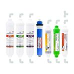 Lidyahan Store Kapalı Kasa Su Arıtma Cihazı 7 Li Inline Filtresi Seti 11 Aşamalı Özel Sarım Membran Filtre
