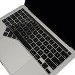 Lidyahan Store MacBook Pro Klavye Koruyucu Türkçe Q Çeviri – Us Amerikan Düz Enter (Return) Uyumlu – Touch Bar – 13 Inç A2251 A2289 A2338 (M1/m2) – 16 Inç A2141 – Ultra Ince Siyah - Altın