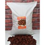 Lidyahan Store Pomza 40 Litre 2-4 cm Kırmızı Pomza Tarım Pomzası Pomza Taşı Lav Taşı Cüruf Madeni Pomza Ponza