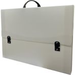 Lidyahan Store Proje Çantası 35X50 ve Resim Çantası 38X52CM Beyaz Standart