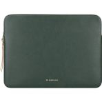 Lidyahan Store Tablet Kılıfı iPad Pro 11 Inç M4 M2 4. / 3. Nesil 2022/2021 / iPad Air 11" M2 2024 2022 ve Akıllı/sihirli Klavye ile Uyumlu Kalem Tutucu-Pu Deri Çanta Su Geçirmez Ince Kılıf - Yeşil