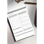 Lidyahan Store Tanıtım Masaüstü Ders Çalışma Planlayıcı | 60 Yaprak | 17X24 cm | Günlük &amp; Haftalık Program Defteri | Öğrenci Planlama Bloknotu
