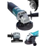 Lieber Alman Teknolojisi 3400 W 115 - 125 mm Mavi Bakır Sargılı Spiral Avuç içi Kesme ve Taşlama Makinası