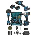 Lieber German Alman 21V 3Ah Brushless Kömürsüz Motor Şarlı Taşlama Akülü Bijon Somun Sökme Sıkma Makinası