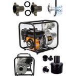 Lieber German Alman 9800 Bakır Sargılı Yüksek Performans 9hp Yakıt Tasarruflu 2 Inc Benzinli Su Pompası Su Motoru